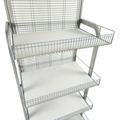 TECNOKIT ESPOSITORE IN ACCIAIO PER BLISTER 600 di cm 55x40x180 h