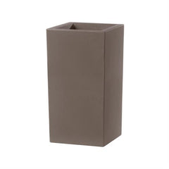 Tera vaso Schio Cubo Alto 80