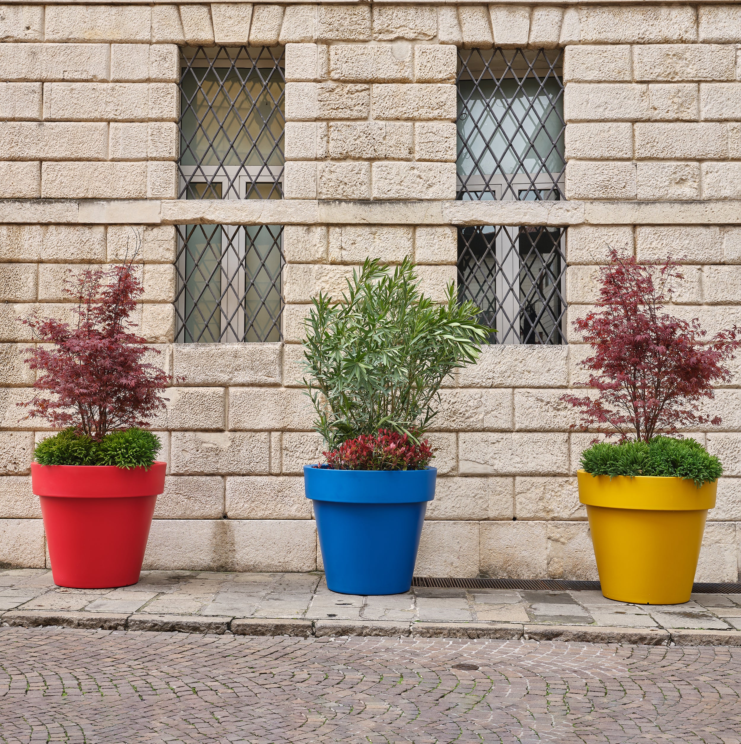 Tera Vaso Grande in Resina Standard One – Vaso da Giardino e Terrazzo