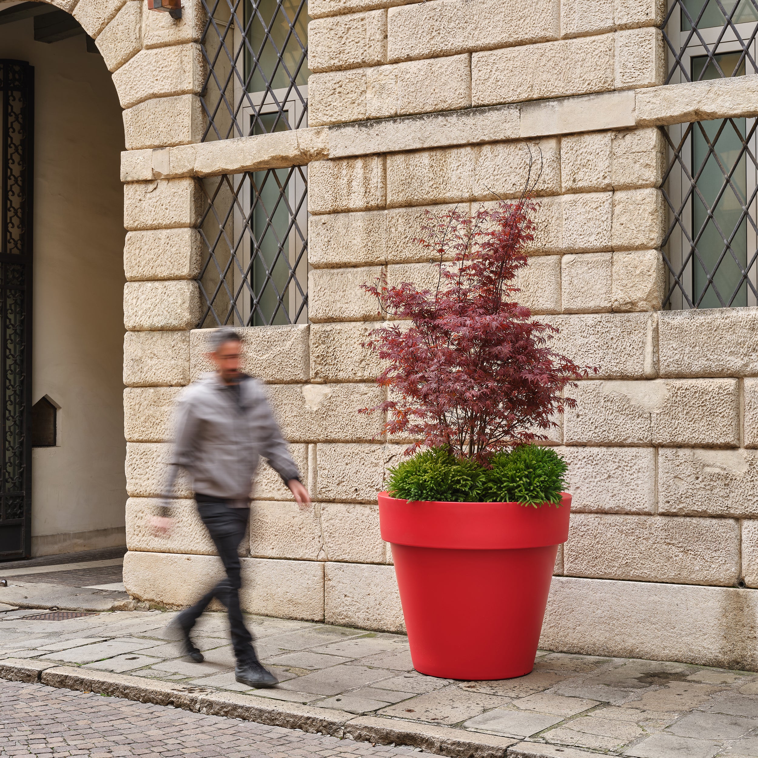 Tera Vaso Grande in Resina Standard One – Vaso da Giardino e Terrazzo