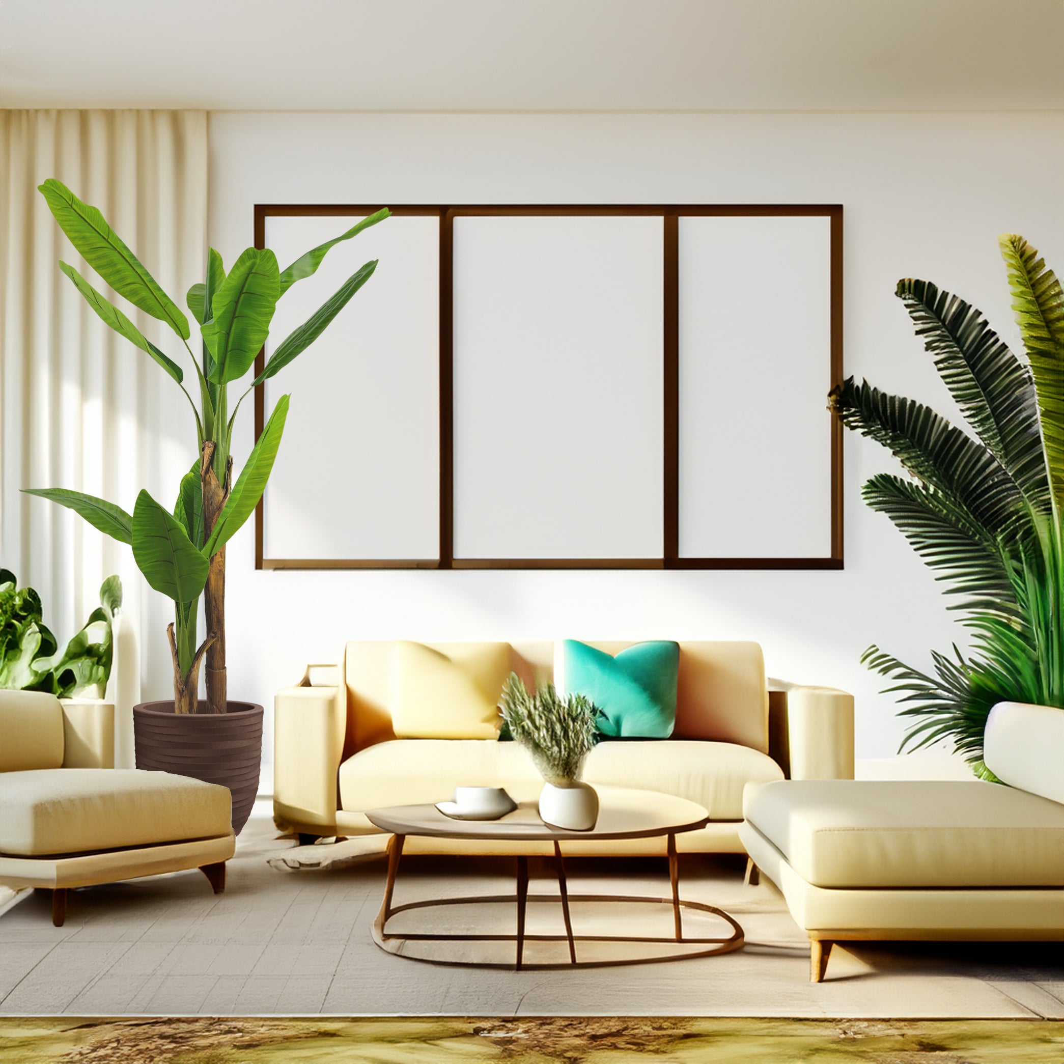 Pianta Artificiale Banano per interno ed esterno