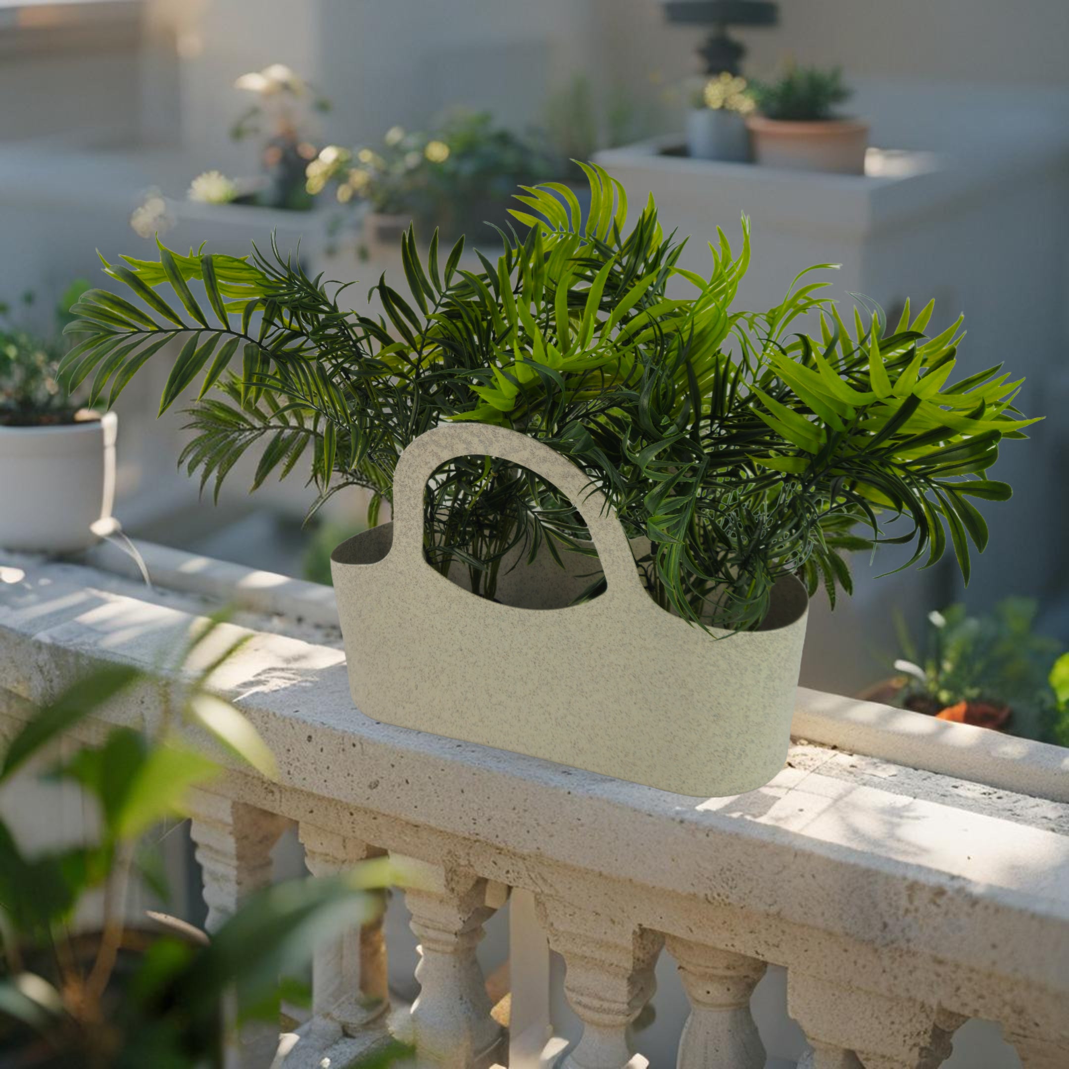 Tera Borsa porta piante aromatiche cm 41x18x31