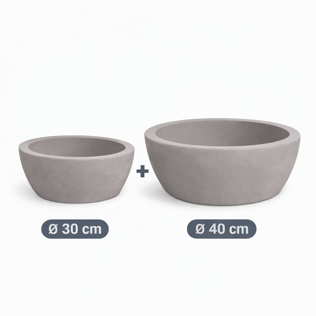 Nicoli Vaso Thetis in Resina – Design Italiano per Interni ed Esterni