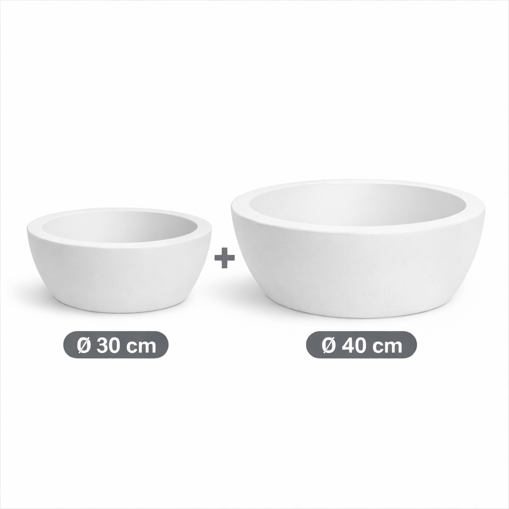 Nicoli Vaso Thetis in Resina – Design Italiano per Interni ed Esterni