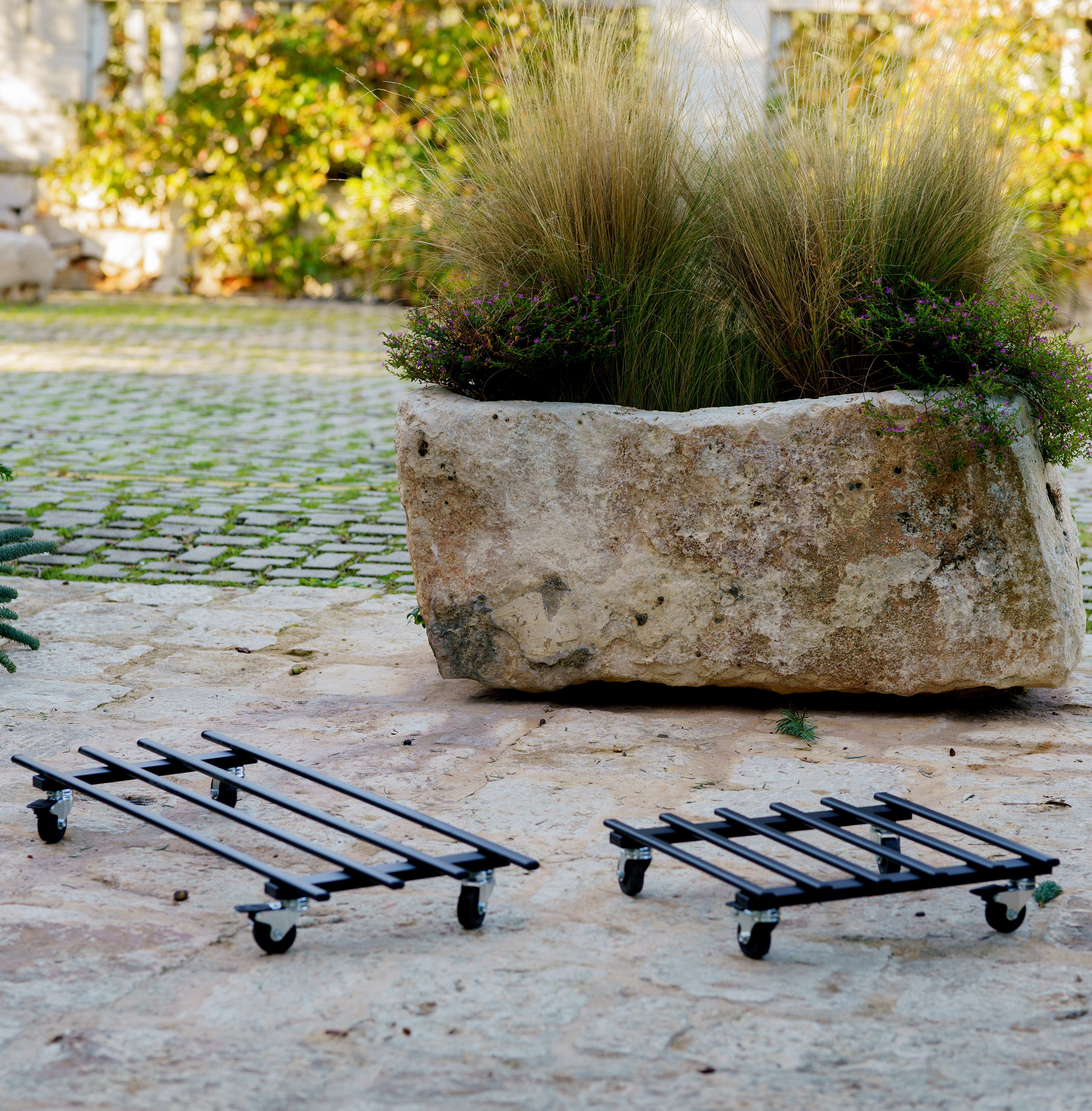 Carrello Portavasi Rigatino