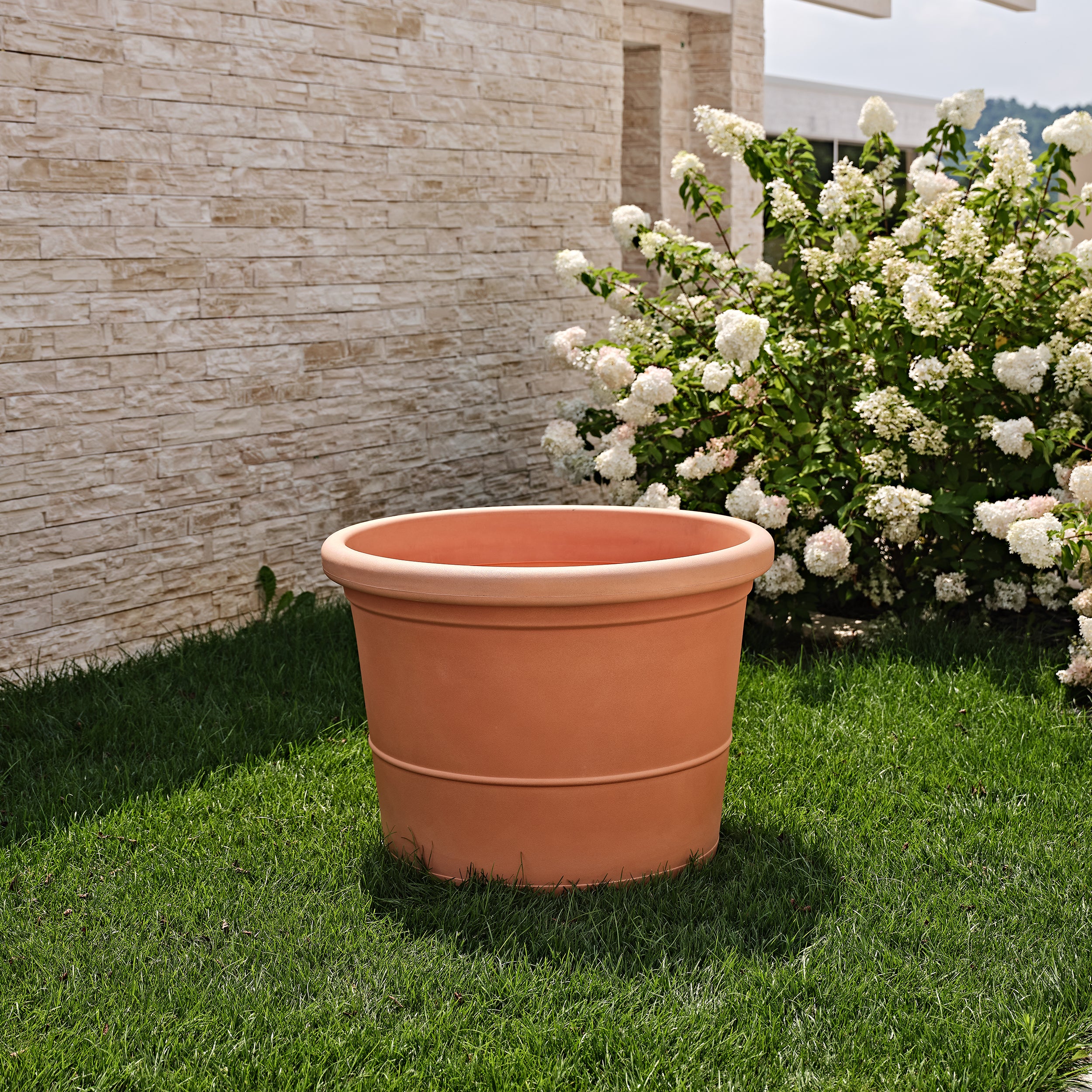 Tera vaso grande in resina EOS