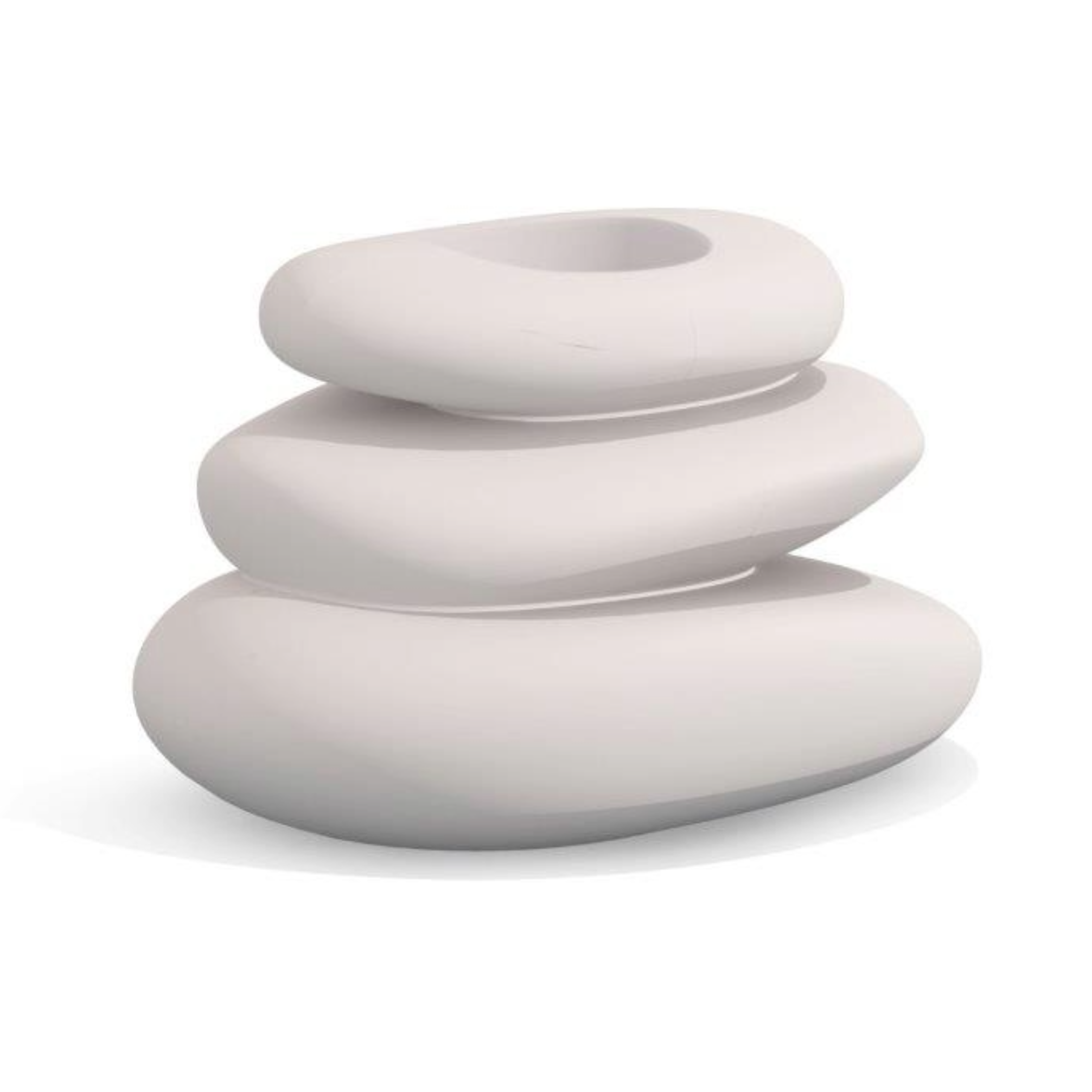 Monacis Vaso Eden in Resina – Design Decorativo per Interni ed Esterni cm 75x62x47