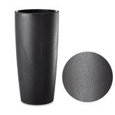 Vaso alto Erba Musa Matte antracite