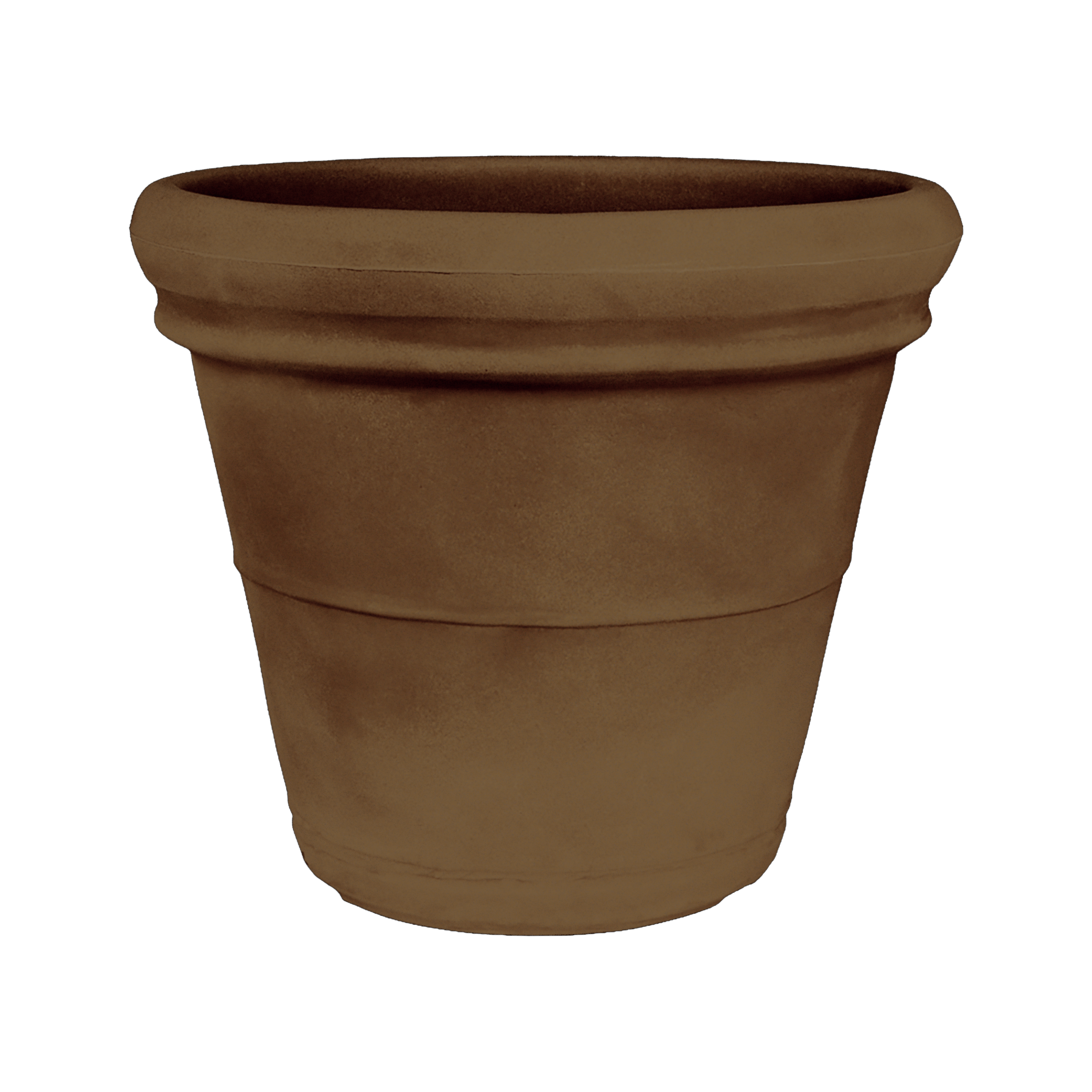 Monacis – Vaso Doppio Bordo Liscio in Resina | Design Elegante per Interni ed Esterni