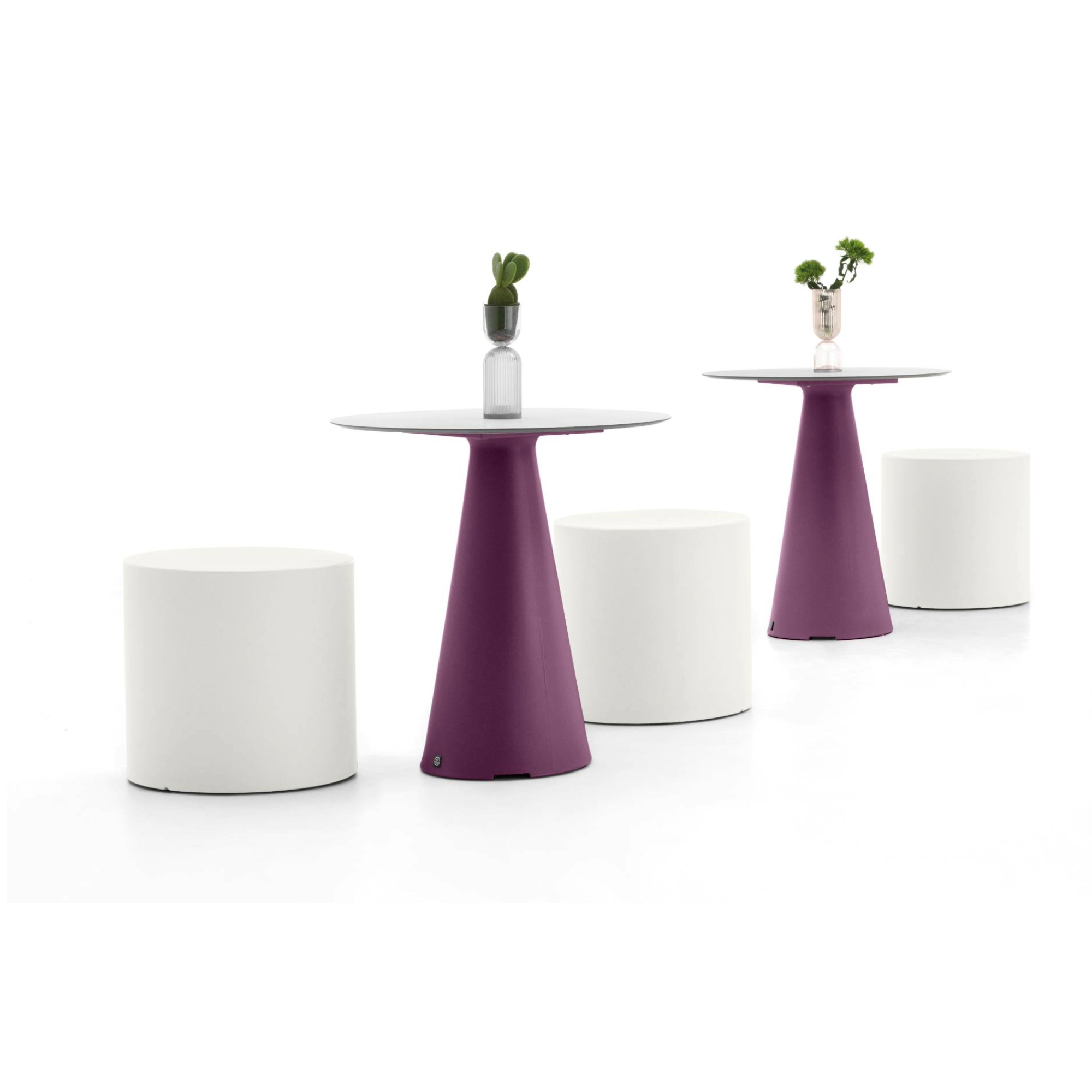 Lyxo tavolo alto TIffany, cm 110x70