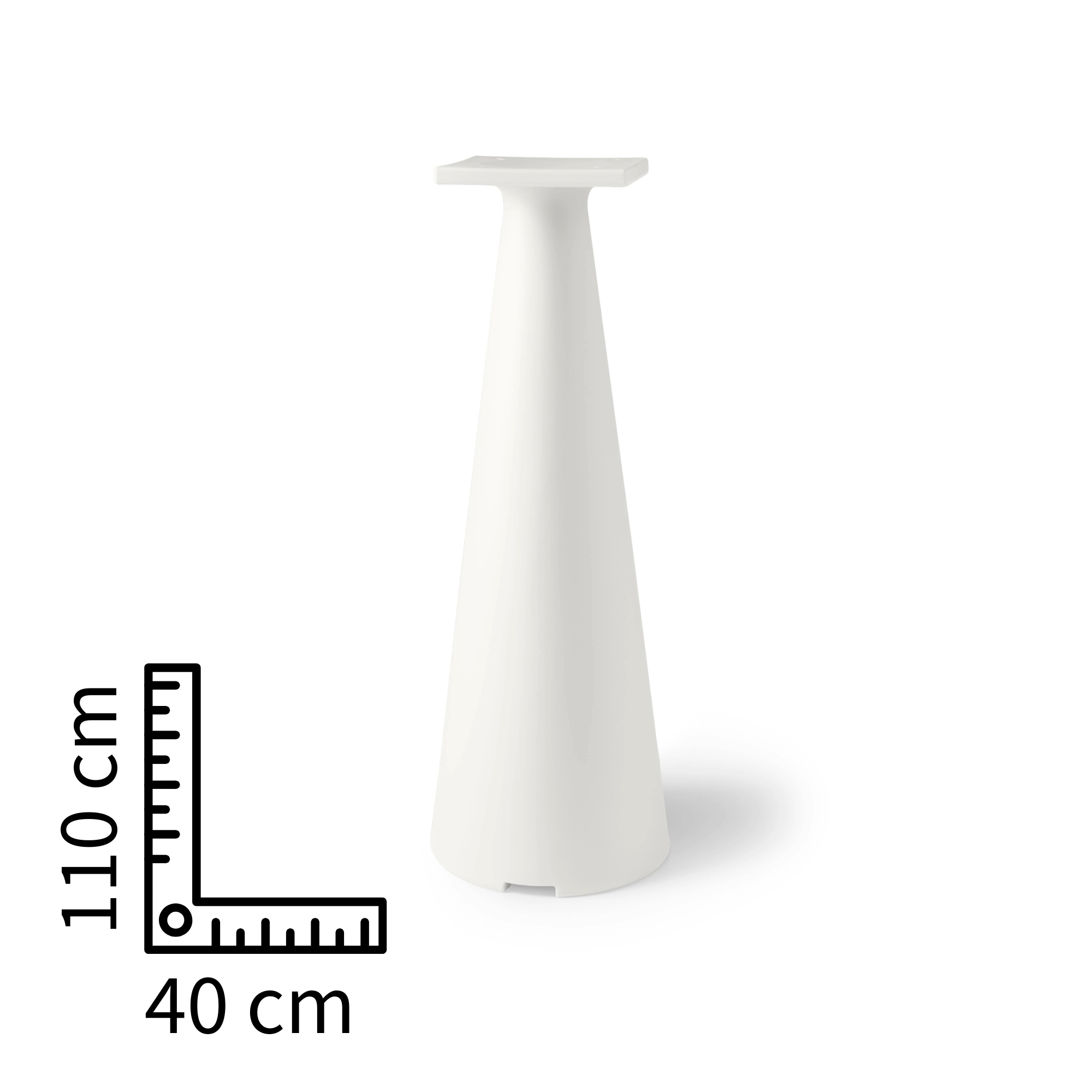 Lyxo tavolo alto TIffany, cm 110x70