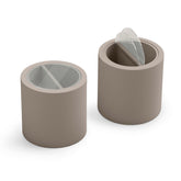 Lyxo tavolino Block Party colorato cm 55x55