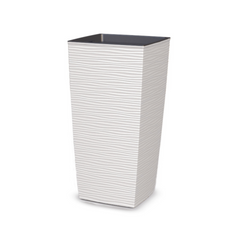 Plana Vaso Aurora Alto Quadrato 35x35x68h