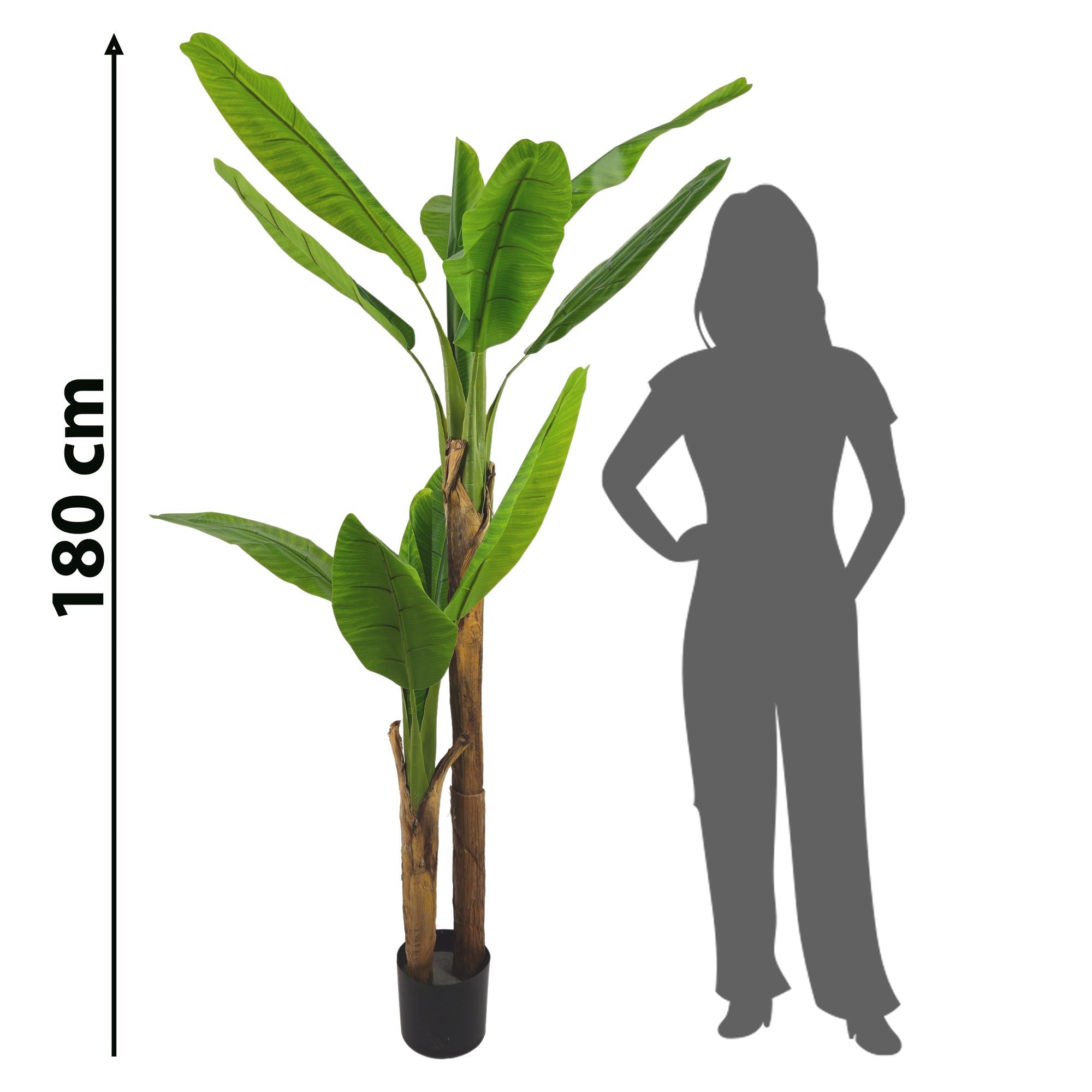 Pianta Artificiale Banano per interno ed esterno