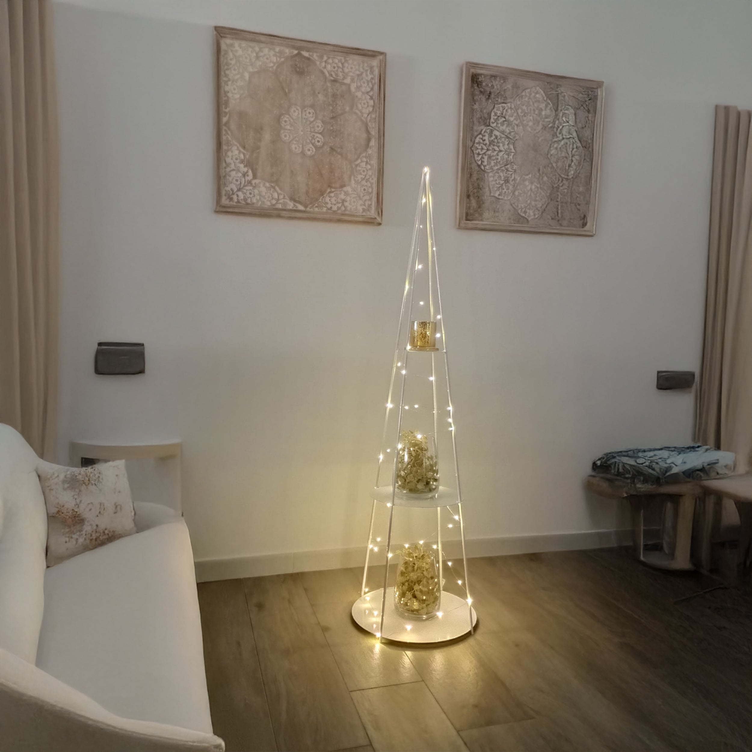 Albero di Natale in metallo Tecnokit