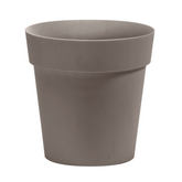 Nicoli vaso Arké, vaso rotondo elegante da interno esterno, fioriera rotonda