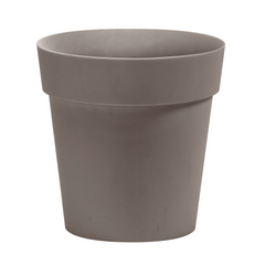 Nicoli vaso Arké, vaso rotondo elegante da interno esterno, fioriera rotonda