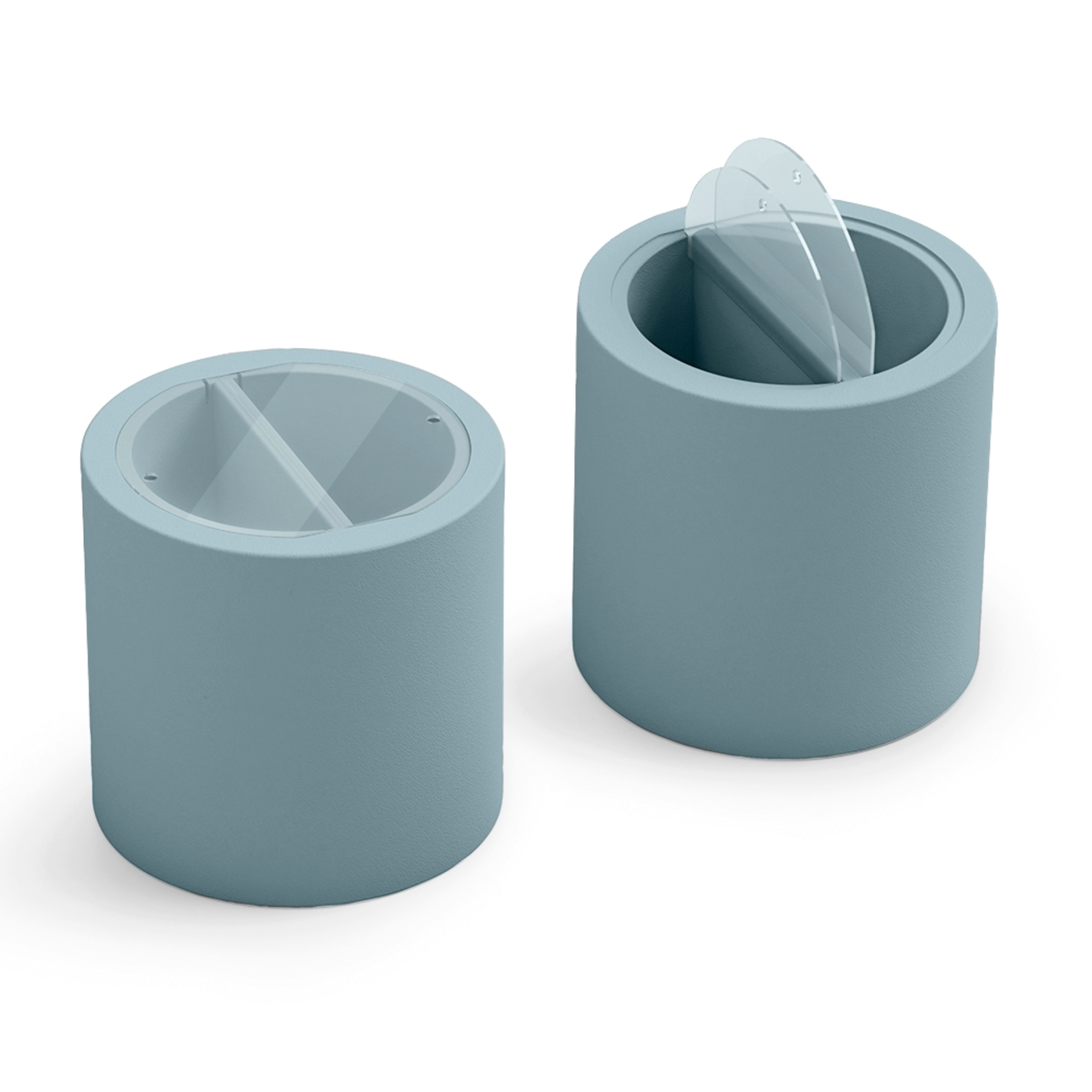 Lyxo tavolino Block Party colorato cm 55x55