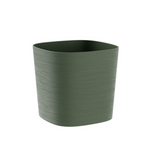 TERA Vaso elegante per fiori modello capri con riserva d'acqua interna