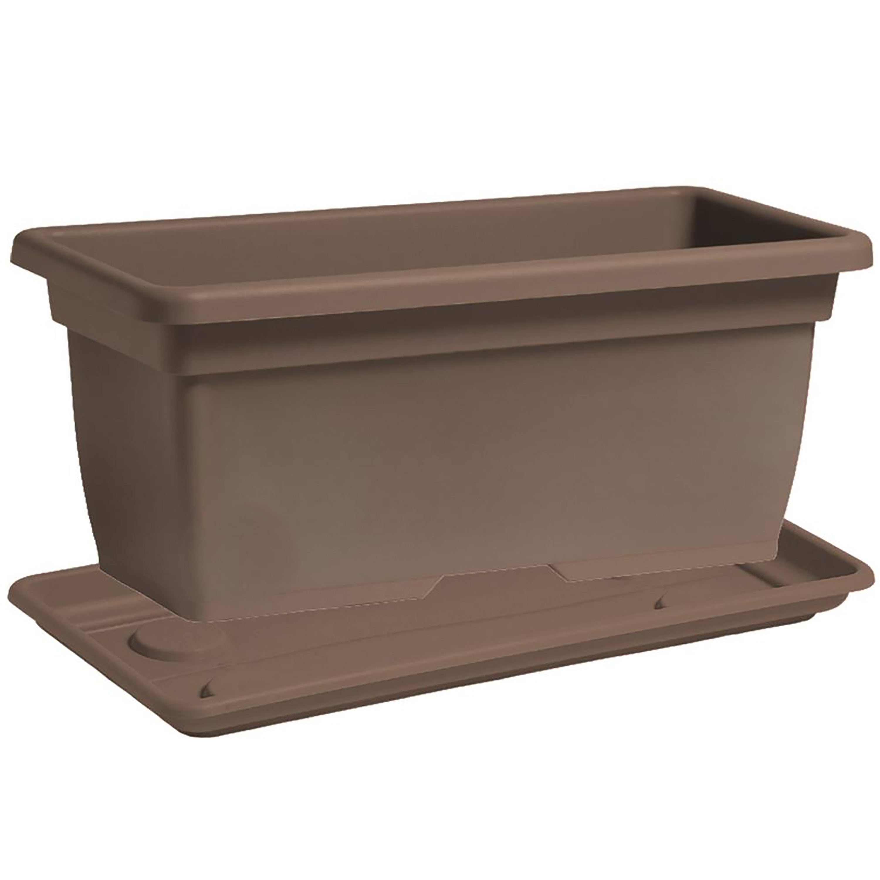 Vaso Cassettone Mega Nicoli con Sottovaso – Disponibile in 3 Misure e con Carrello a Scomparsa