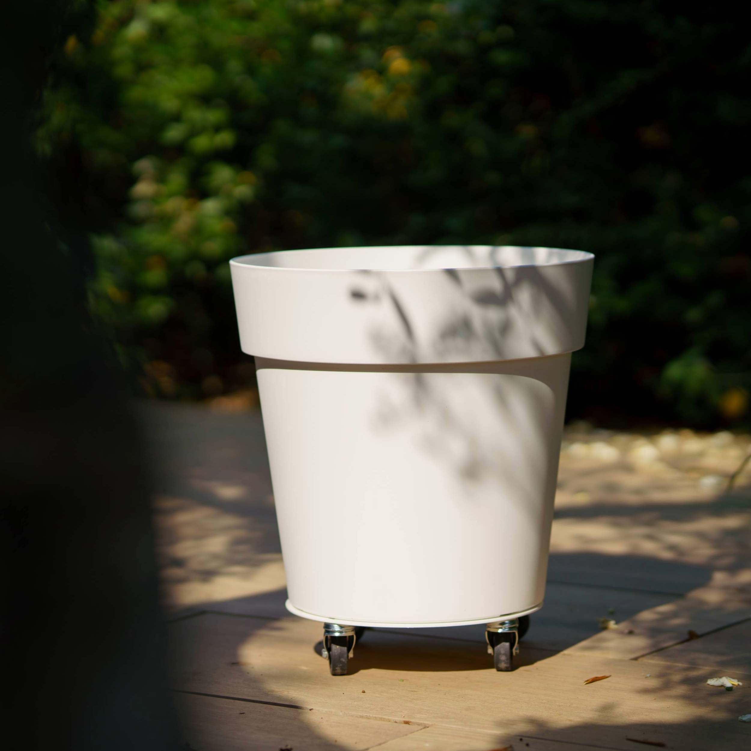 Carrello porta vasi tondo Flat cm 30