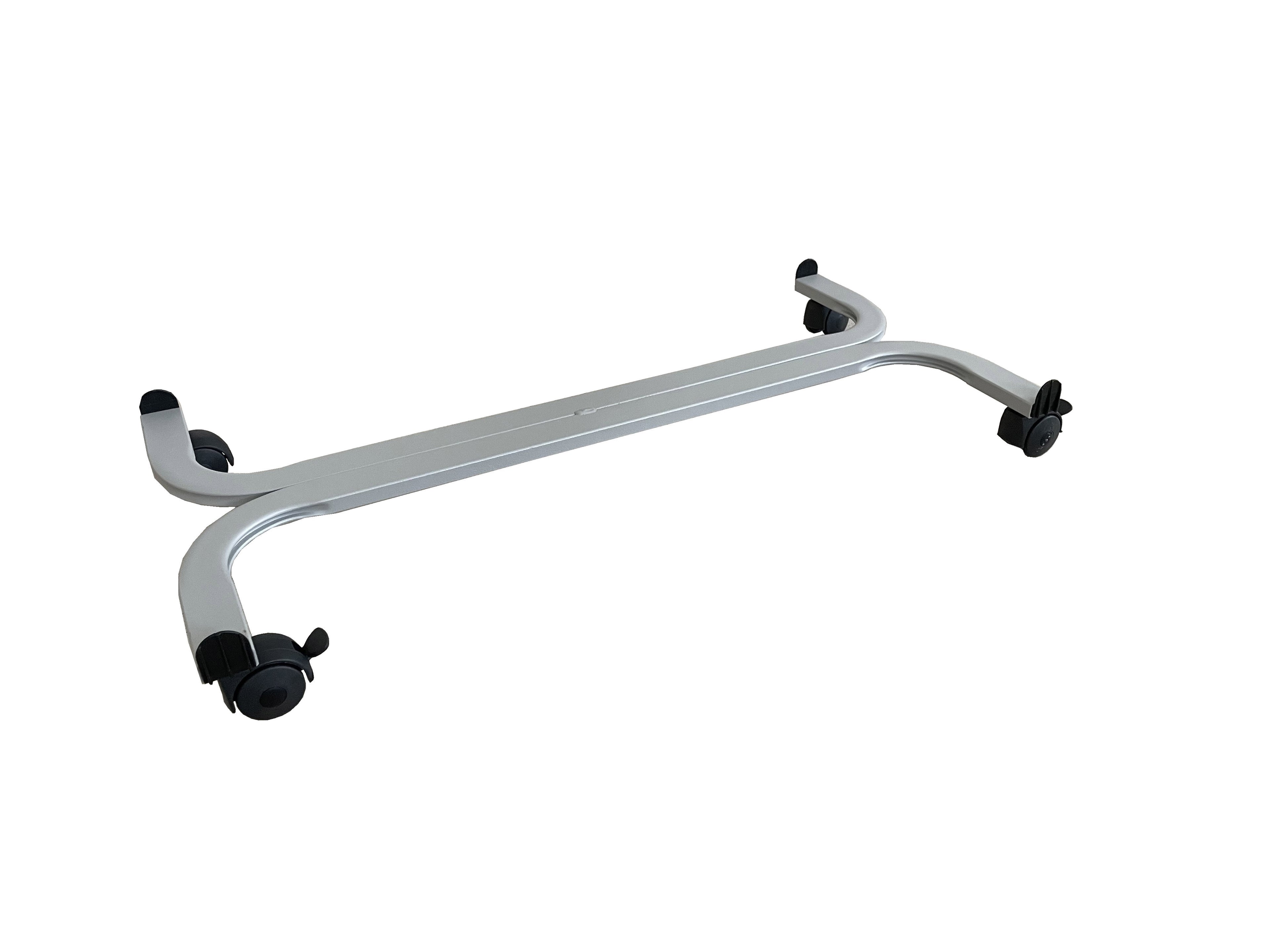 Carrello Portavasi quadrato con ruote in plastica Speedy