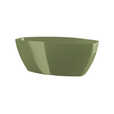 Tera vaso in plastica rettangolare lucido Sunrise cm 36