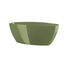 Tera vaso in plastica rettangolare lucido Sunrise cm 36