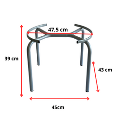 Tecnokit treppiede supporto per fusti olio da 100 litri