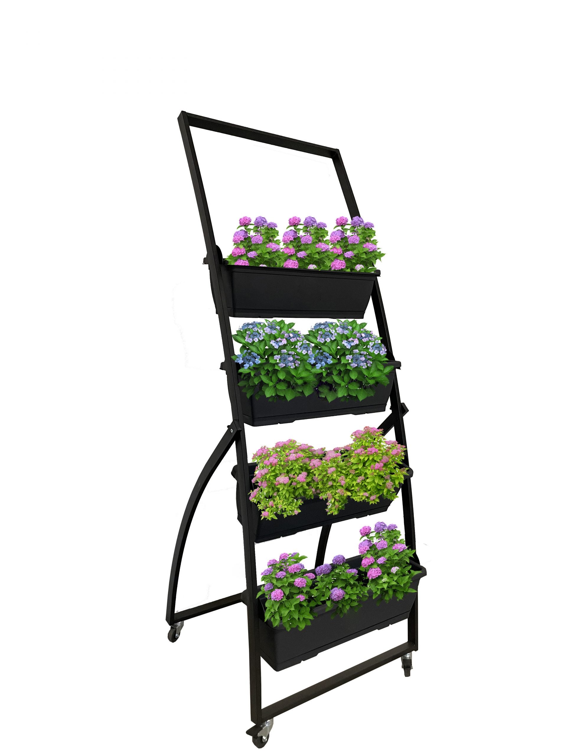 scaffale porta piante