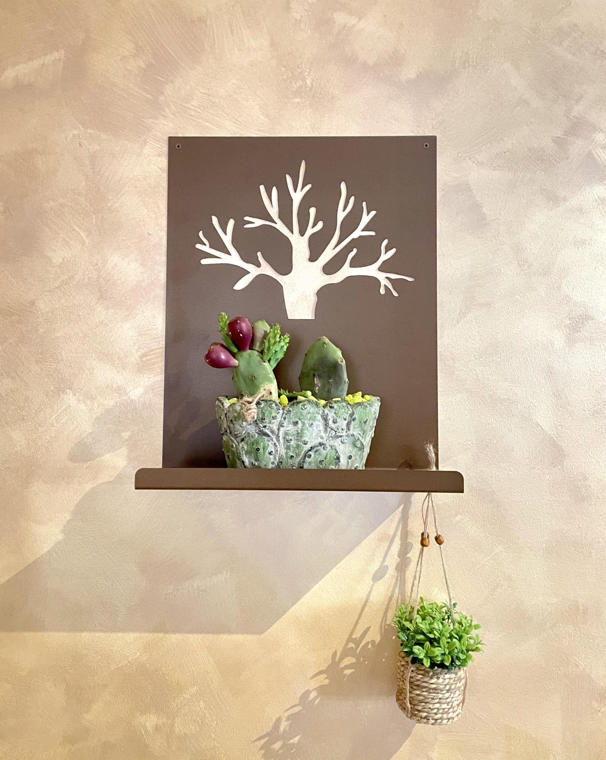 mensola in metallo/lamiera