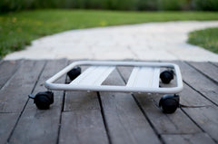 carrelli per trasporto vasi, porta vasi, portavasi, carrello porta piante in ferro, porta vasi in ferro, vasi , quadrato con ruote