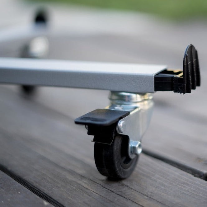 Carrello Portavasi Circolare Speedy con ruota industriale