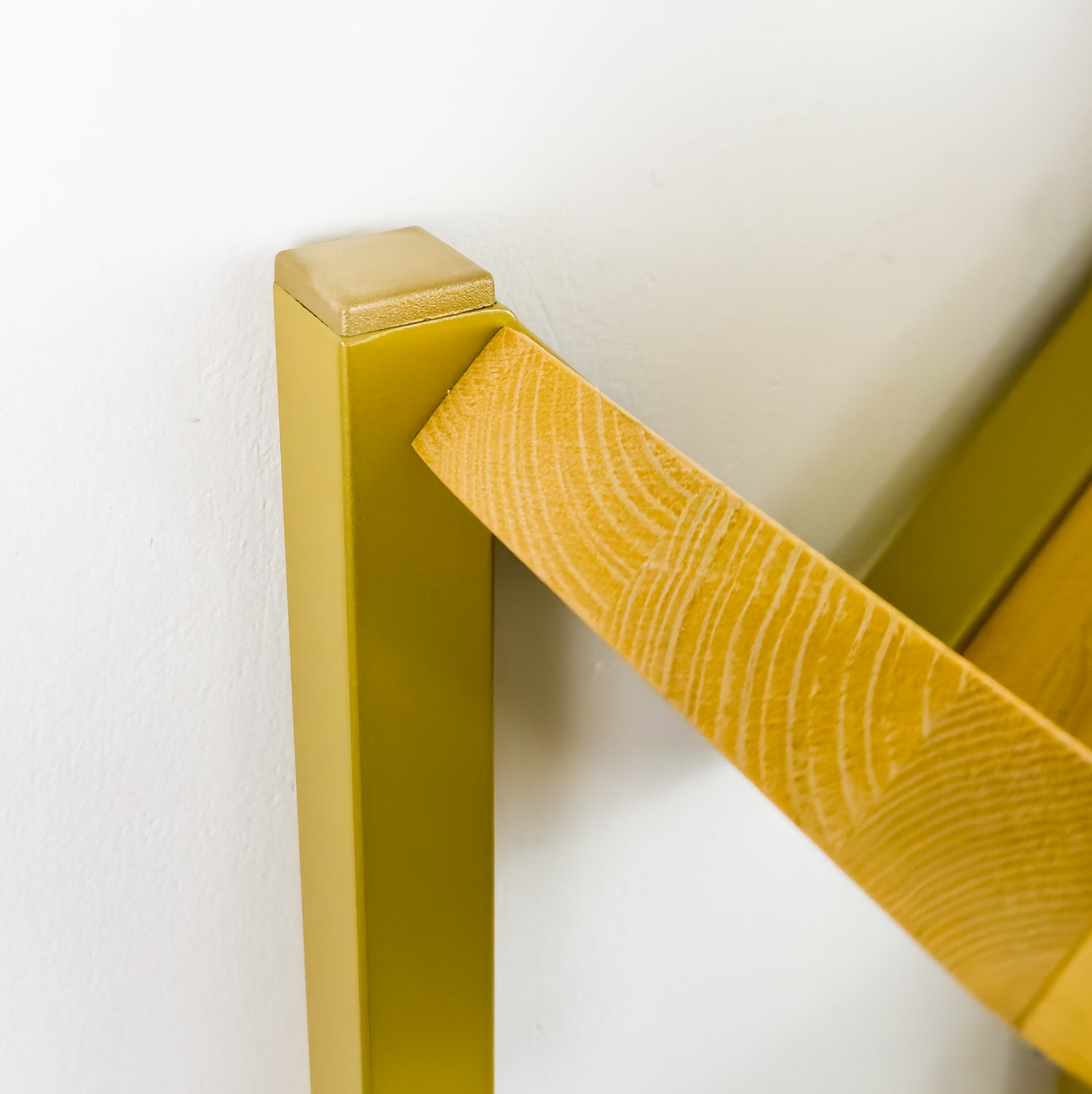 Mensola HOME in ferro e legno cm 43x72 libreria parete attrezzata