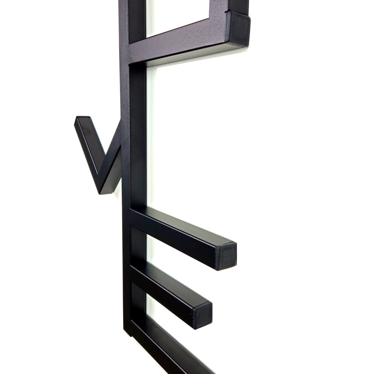 Decorazione da parete LOVE in acciaio cm 39x80 h