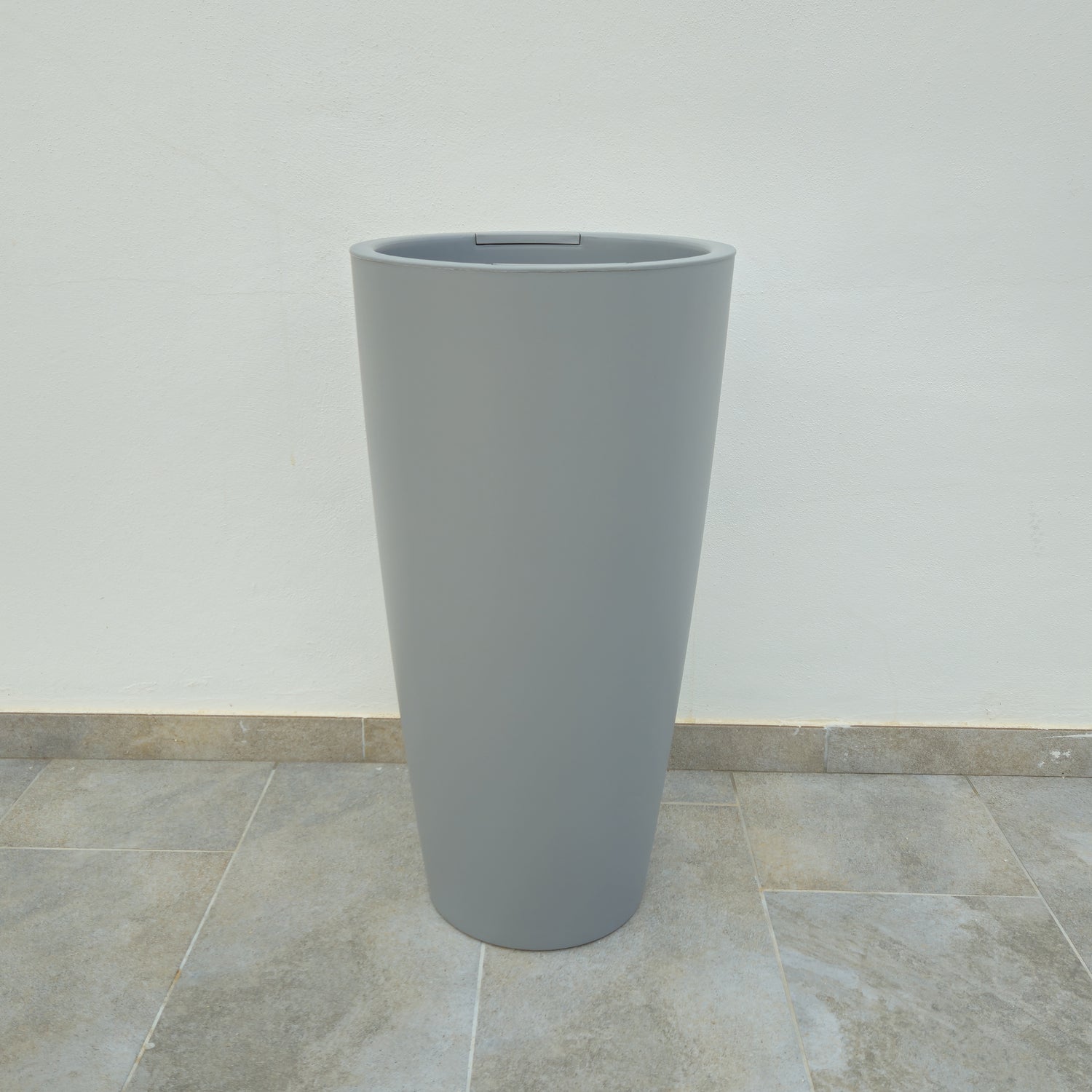 Nicoli 3833P Origine Decor iniezione stampaggio Slim Arkè Vaso, Antracite, 33 cm Nicoli 3833P Origine Decor iniezione stampaggio Slim Arkè Vaso, Antracite, 33 cm