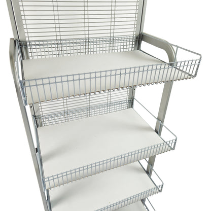 TECNOKIT ESPOSITORE IN ACCIAIO PER BLISTER 600 di cm 55x40x180 h