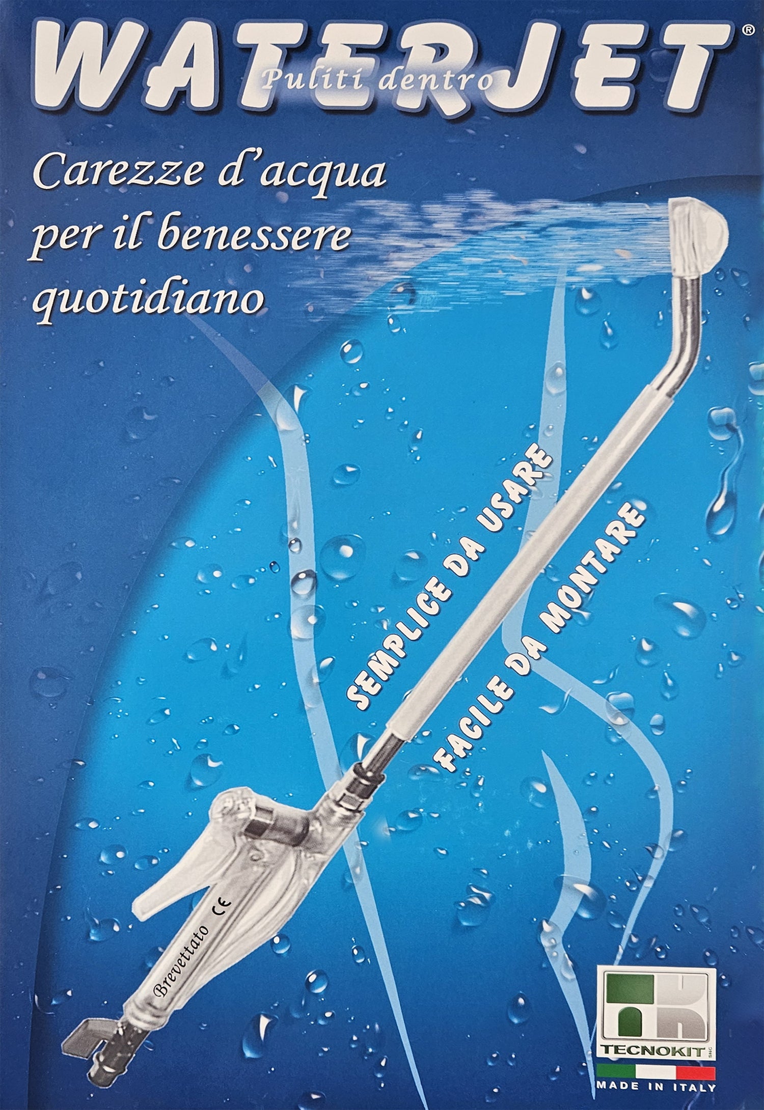 Doccia sanitaria Waterjet  per igiene intima, non invasiva, rettale e vaginale