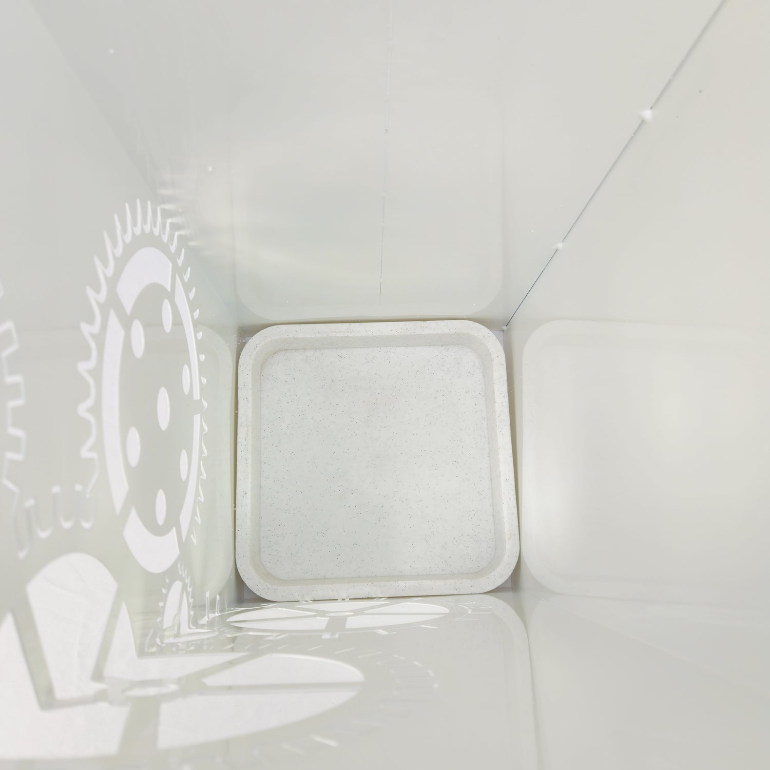 Portaombrelli in metallo da arredo soggetto ingranaggi cm 21x21x60