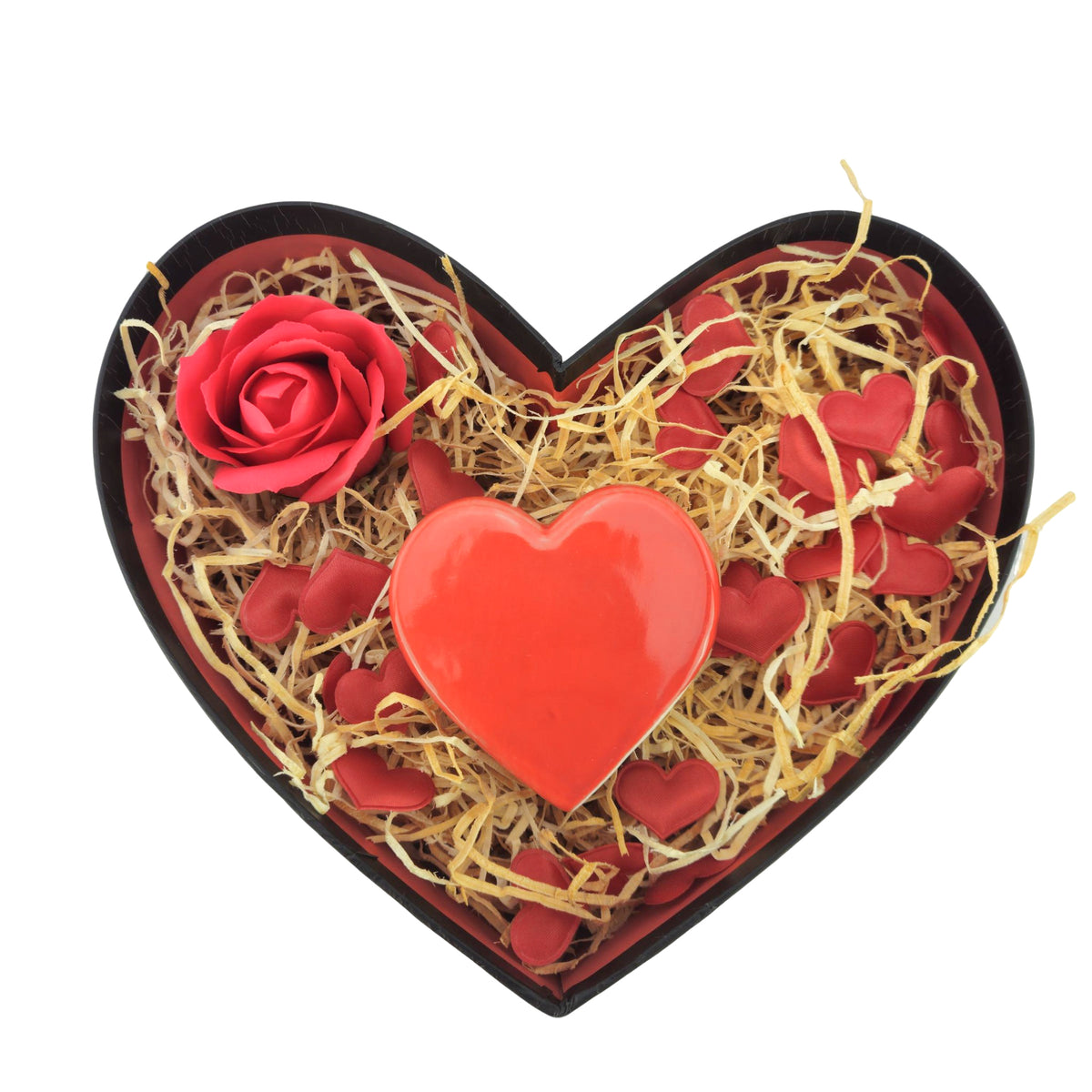 Box regalo a forma di cuore