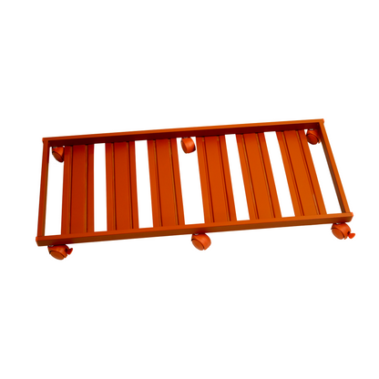 Carrello Portavasi tubo rettangolare