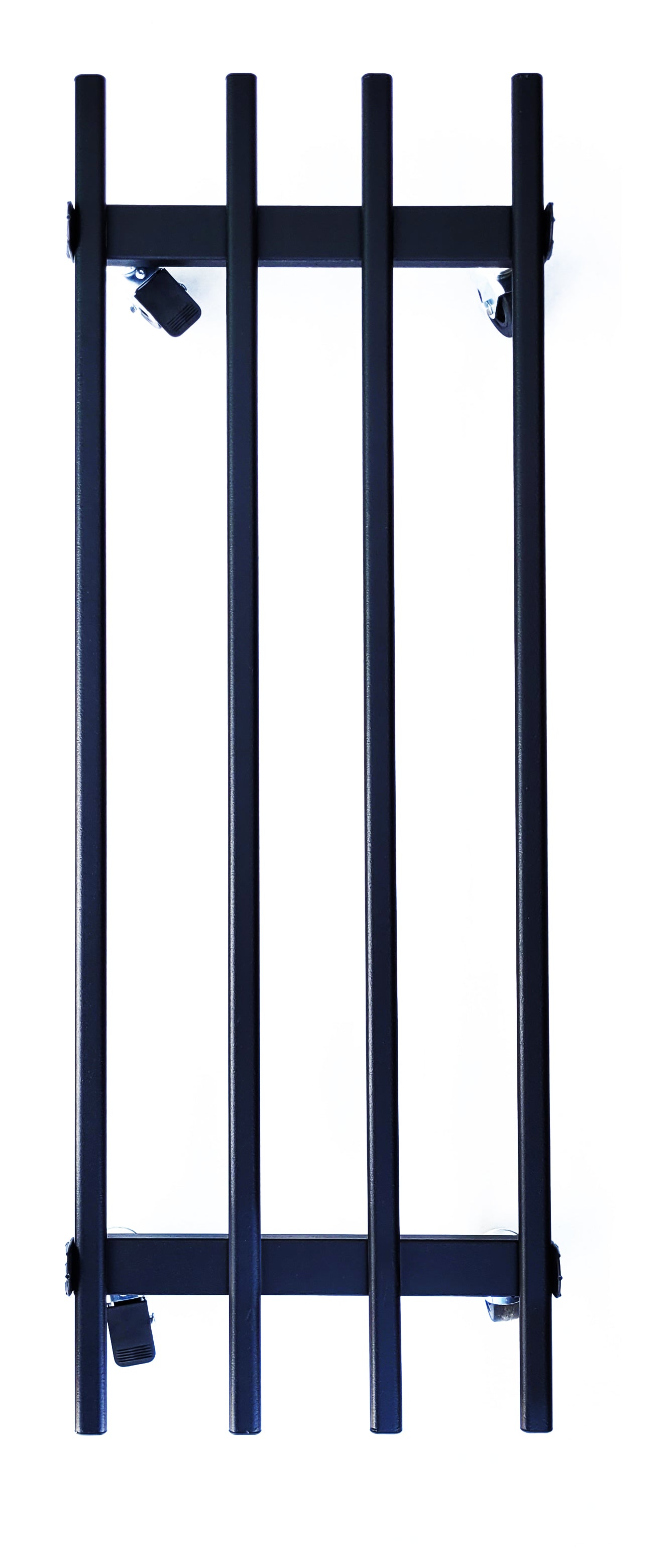 Rigatino - Carrello Portavasi rettangolare con ruote industriali