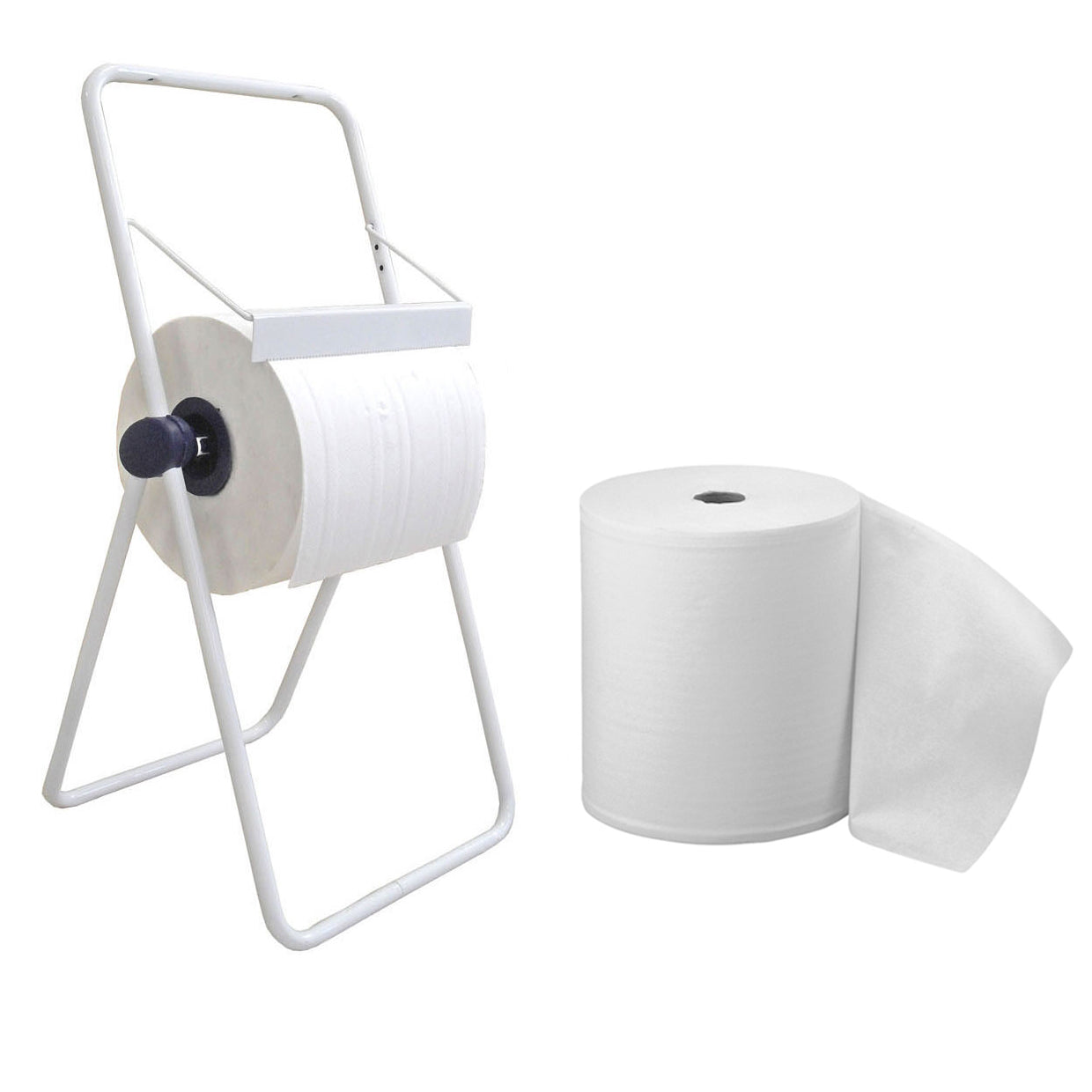 Dispenser Bobina da Pavimento – Porta Rotolo Professionale Made in Italy