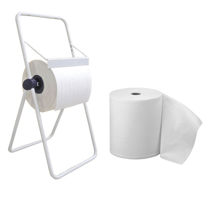 Dispenser Bobina da Pavimento – Porta Rotolo Professionale Made in Italy
