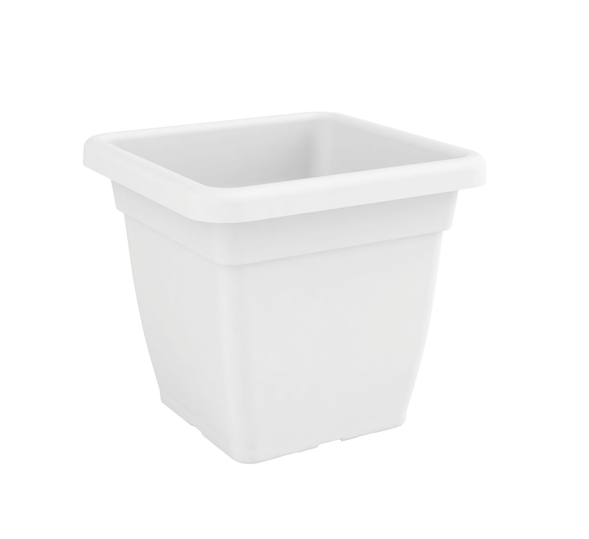 Nicoli Vaso Mega Quadrato cm 38x38x34 con sottovaso cm 34x34x5