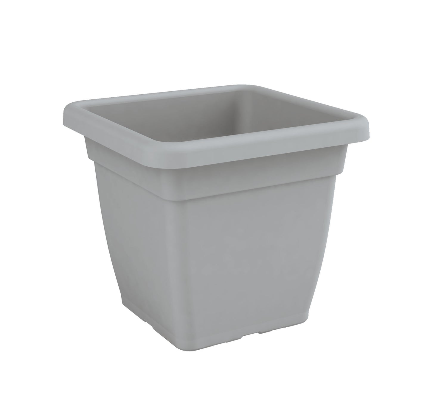 Nicoli Vaso Mega Quadrato cm 38x38x34 con sottovaso cm 34x34x5