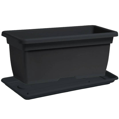 Vaso Cassettone Mega Nicoli con Sottovaso – Disponibile in 3 Misure e con Carrello a Scomparsa