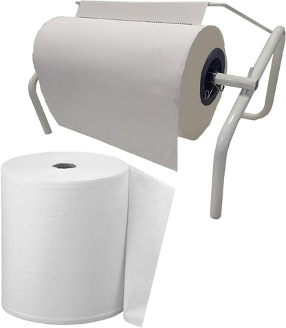 Tecnokit Dispenser portarotolo a parete 427 MAX cm 48x34x25