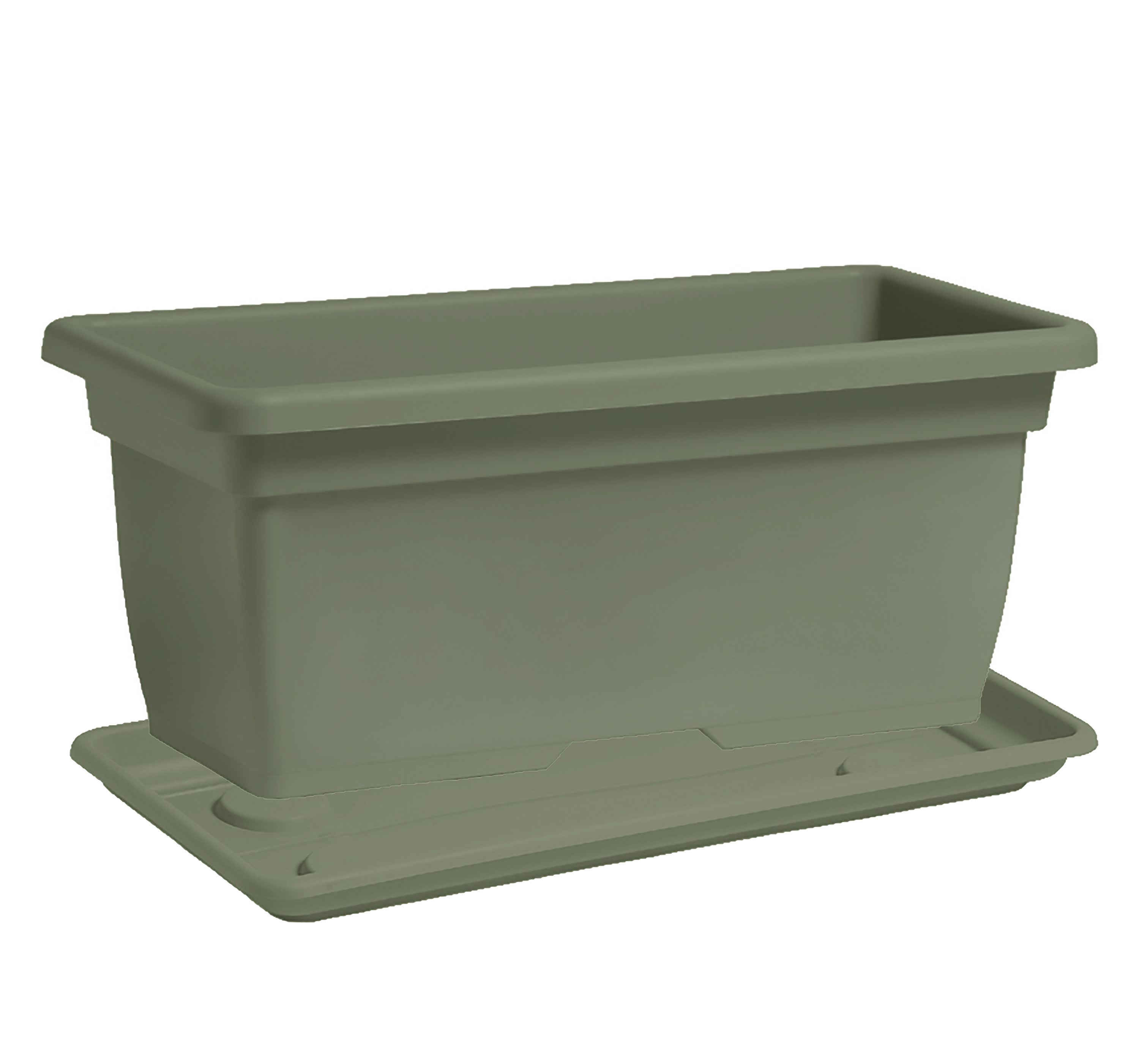 Vaso Cassettone Mega Nicoli con Sottovaso – Disponibile in 3 Misure e con Carrello a Scomparsa