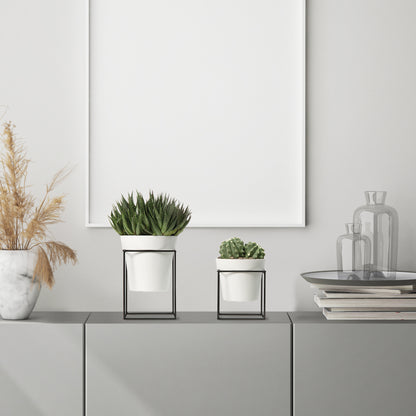 Nicoli set 4 Pezzi alzatina con vaso